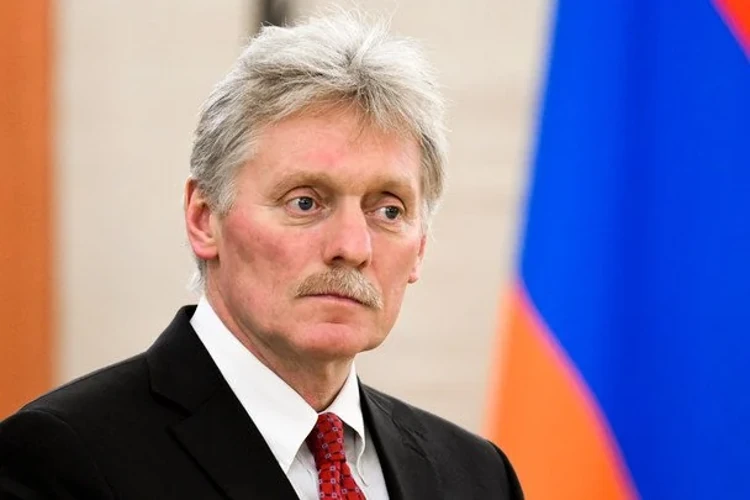 Дмитро Пєсков під час брифінгу в Москві, 27 липня 2026 року