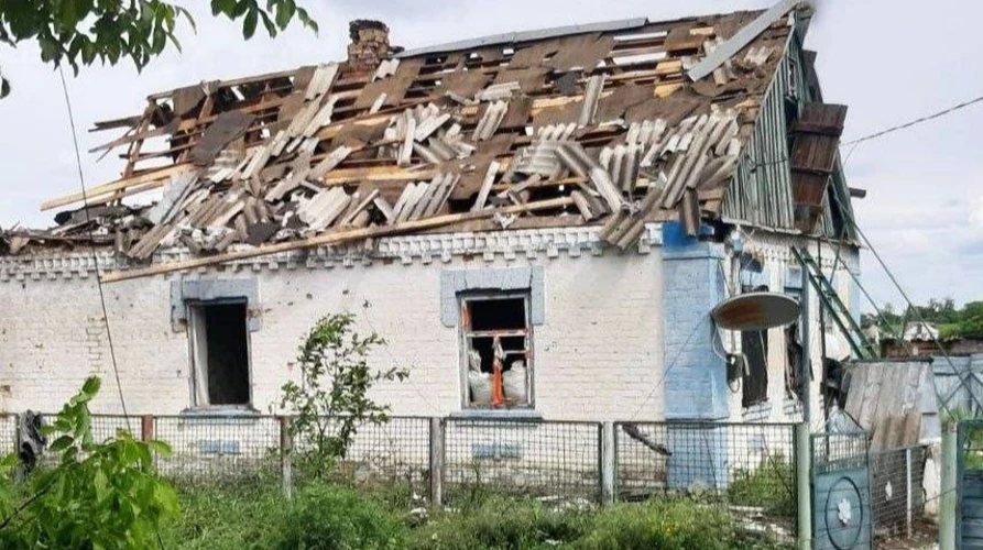 Наслідки ударів по населених пунктах Запорізької області