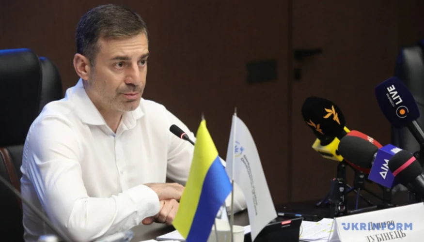 Дмитро Лубінець під час коментаря щодо співпраці з командуванням ЗСУ