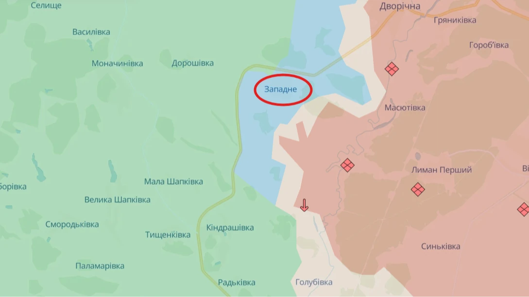 Хроніка звільнення території біля Западного на Куп’янщині