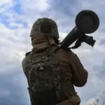 Ілюстративне фото: українські сили ППО під час відбиття нічної атаки дронів