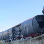 Місце зіткнення двох швидкісних потягів в Іспанії та ймовірні кадри з аварії